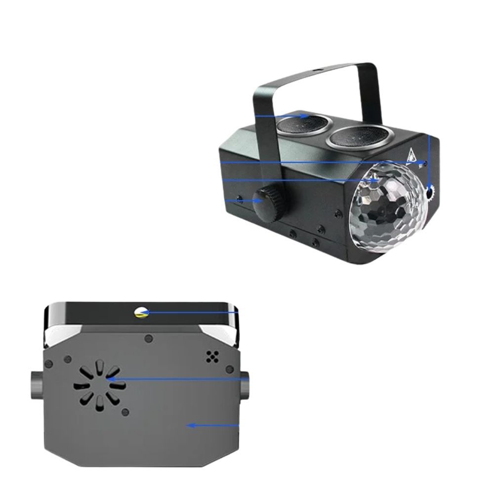 Laserlicht mit magischem™ | Magisches Party-Licht-Erlebnis