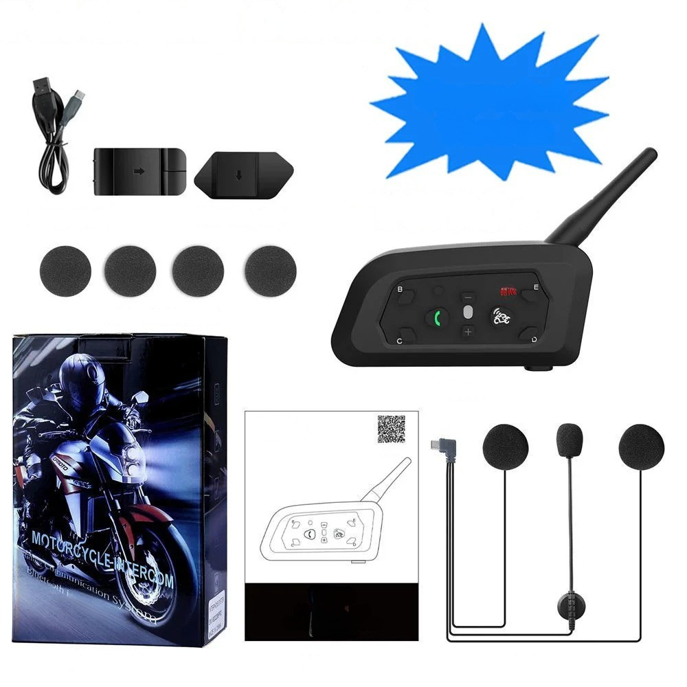 Motorradhelm Bluetooth™ | Perfekte Kommunikation für Abenteurer