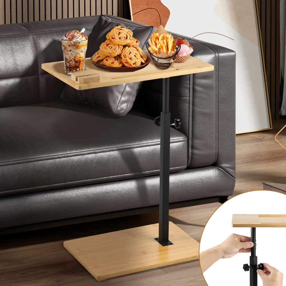 Couch-Beistelltisch™ | Flexibler, drehbarer Sofatisch für Komfort