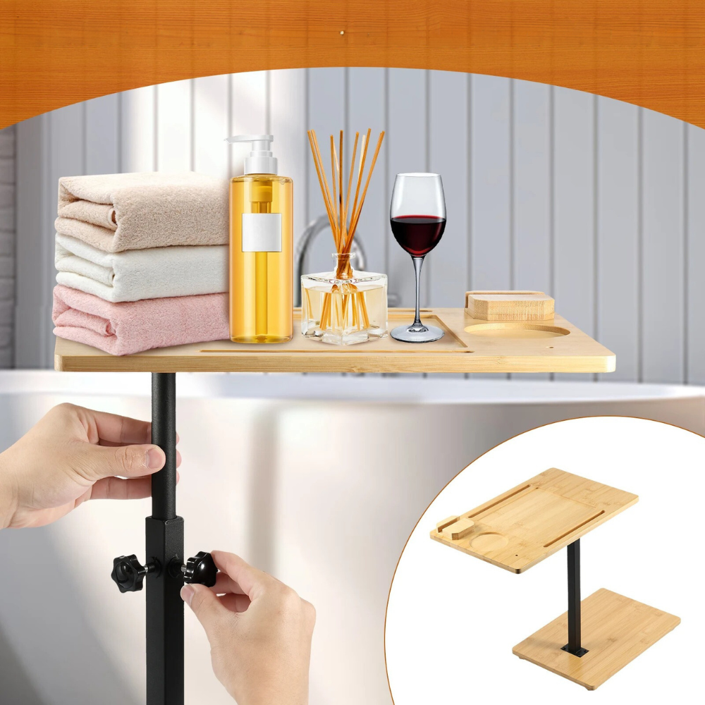 Couch-Beistelltisch™ | Flexibler, drehbarer Sofatisch für Komfort