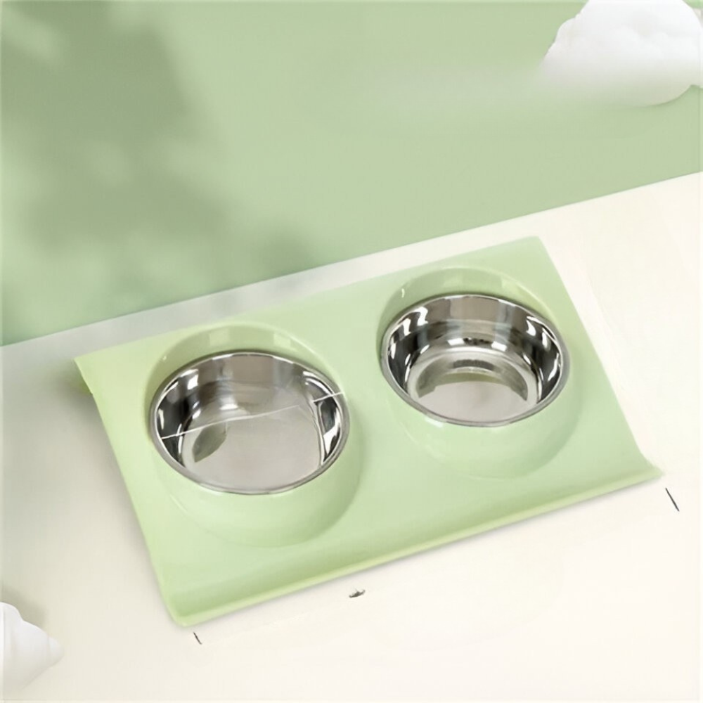 Suprempet Doppelnapf Hunde™ | Praktischer, hygienischer Hundenapf mit Stil
