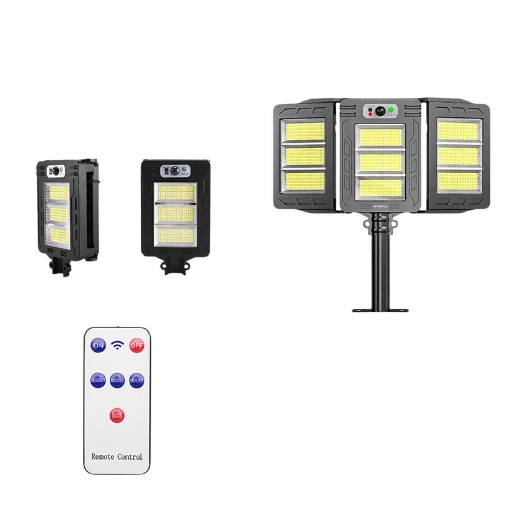 Helle LED-Solarlampen™ | Strahlende Solarleuchten für Sicherheit