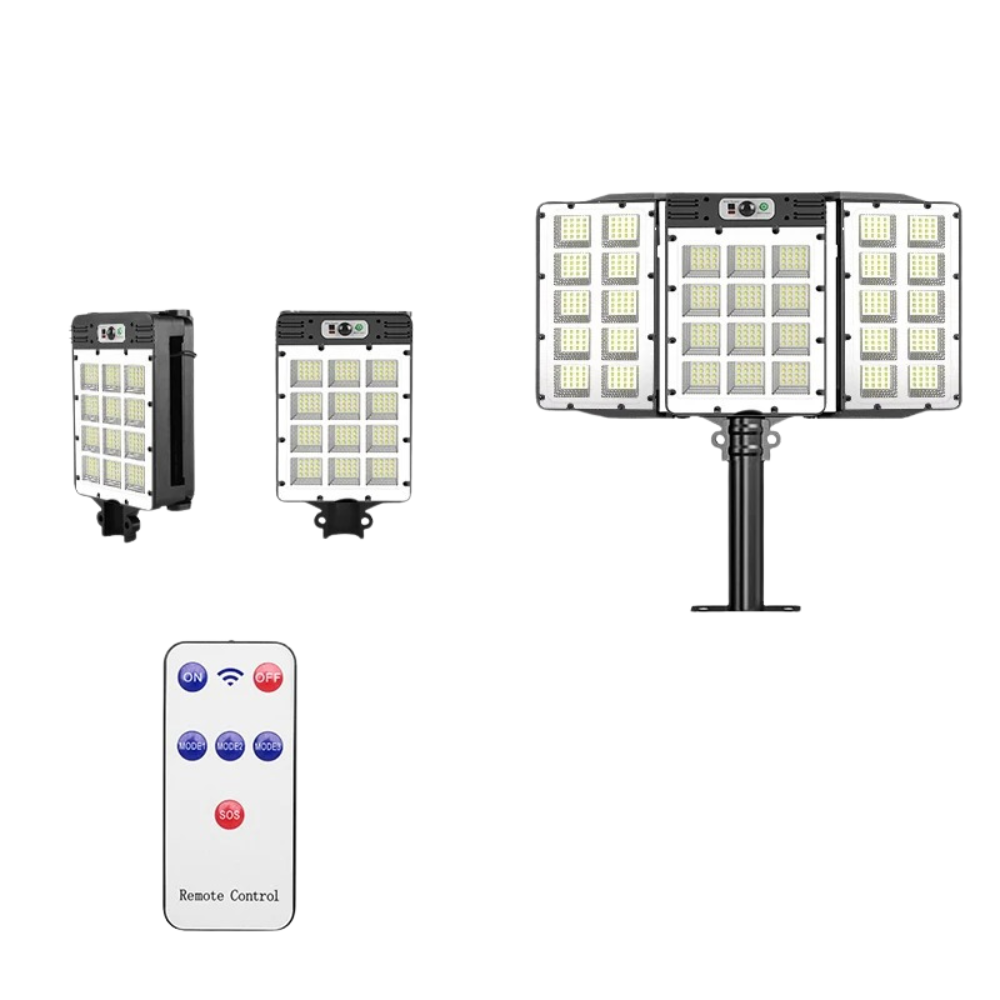 Helle LED-Solarlampen™ | Strahlende Solarleuchten für Sicherheit
