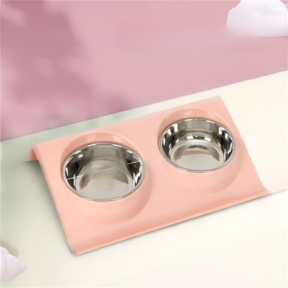 Suprempet Doppelnapf Hunde™ | Praktischer, hygienischer Hundenapf mit Stil