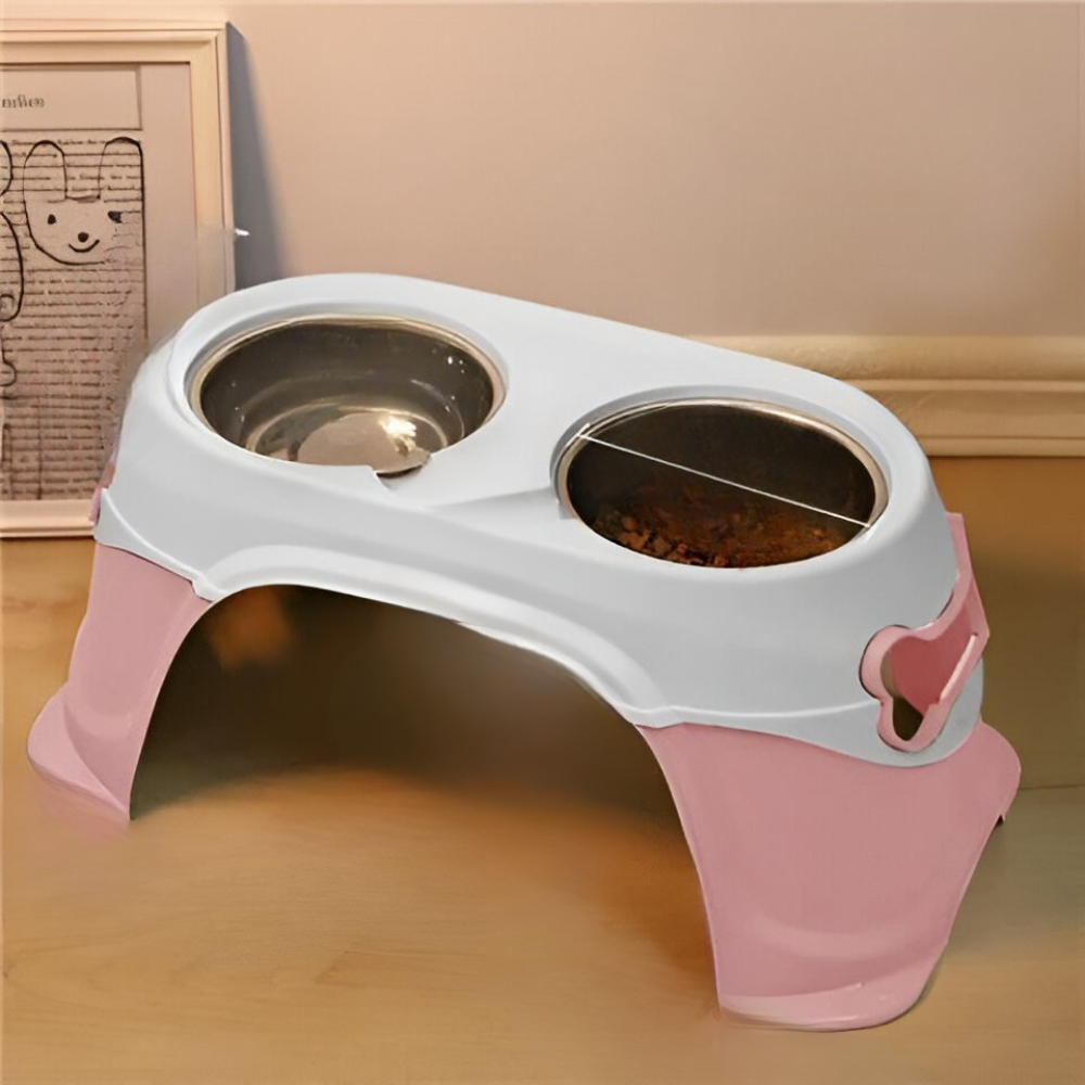Suprempet Doppelnapf Hunde™ | Praktischer, hygienischer Hundenapf mit Stil