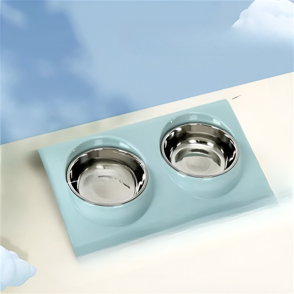 Suprempet Doppelnapf Hunde™ | Praktischer, hygienischer Hundenapf mit Stil