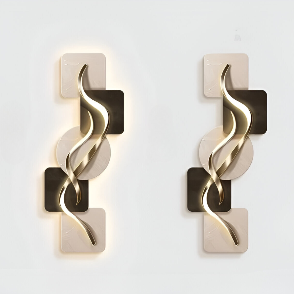 Mallampe Nordic™ | Stilvolle LED-Wandkunst für Zuhause