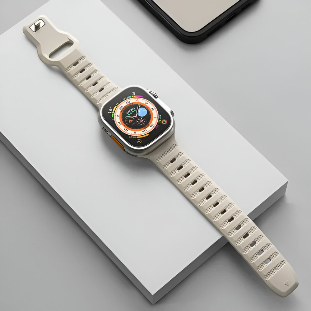 Orangefarbene Apple Watch™ | Lebendige Freiheit für dein Handgelenk