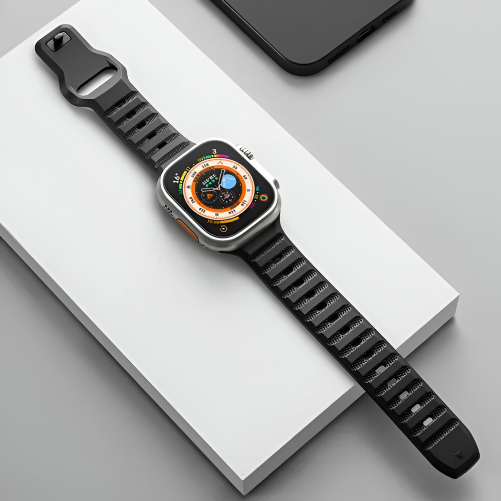 Orangefarbene Apple Watch™ | Lebendige Freiheit für dein Handgelenk