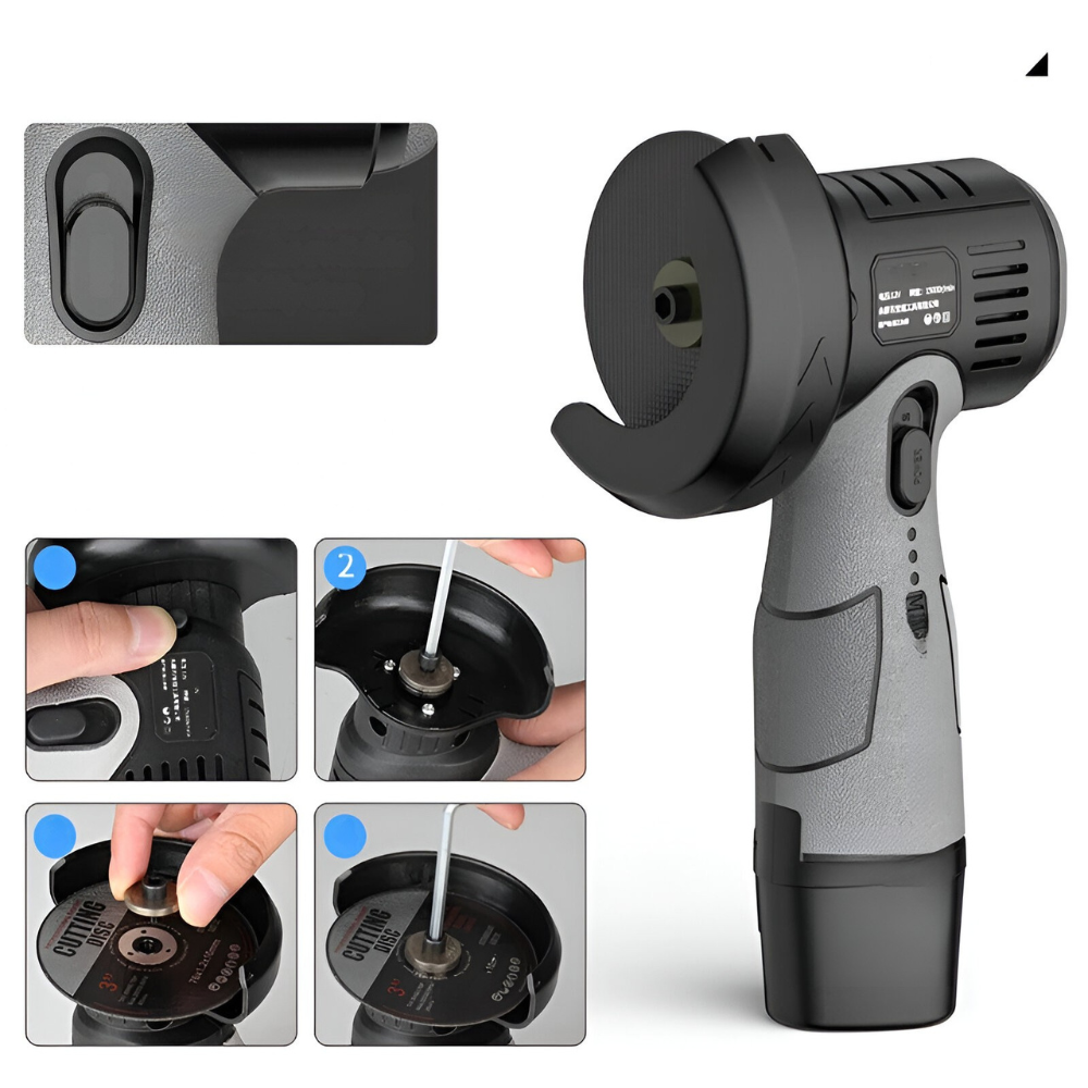 Winkelschleifer, Miniatur-Lithium™ | Kraftvolle, kompakte Poliermaschine voller Freiheit