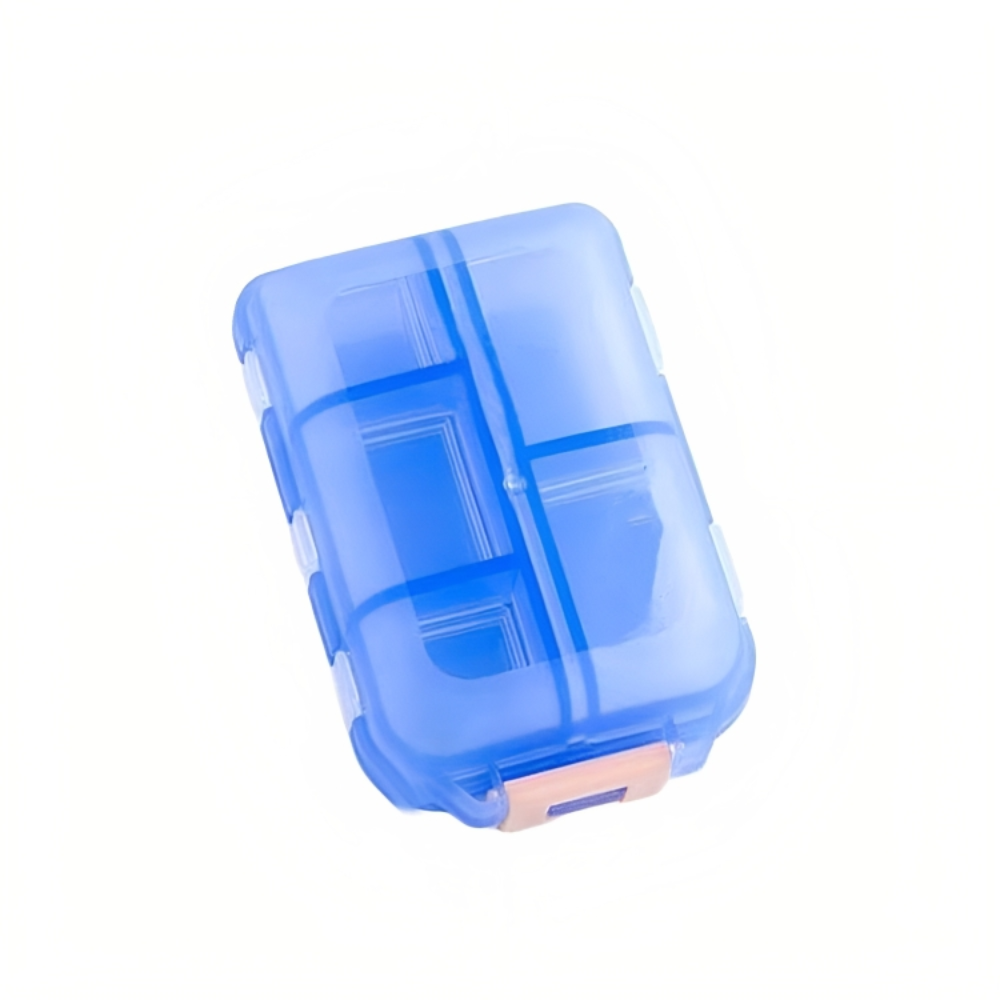 Blau Blau PocketPharma™ | Tragbare Pillenbox Vivar