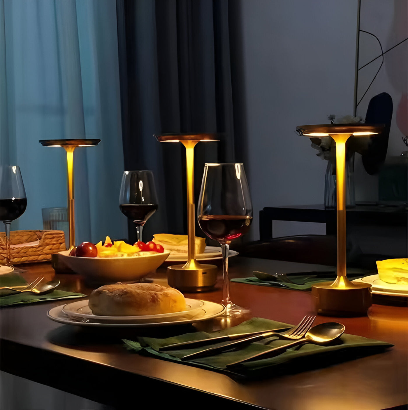 Restaurant-Barlampe aus Aluminium™ | Stimmungsvolle, elegante Lichtquelle