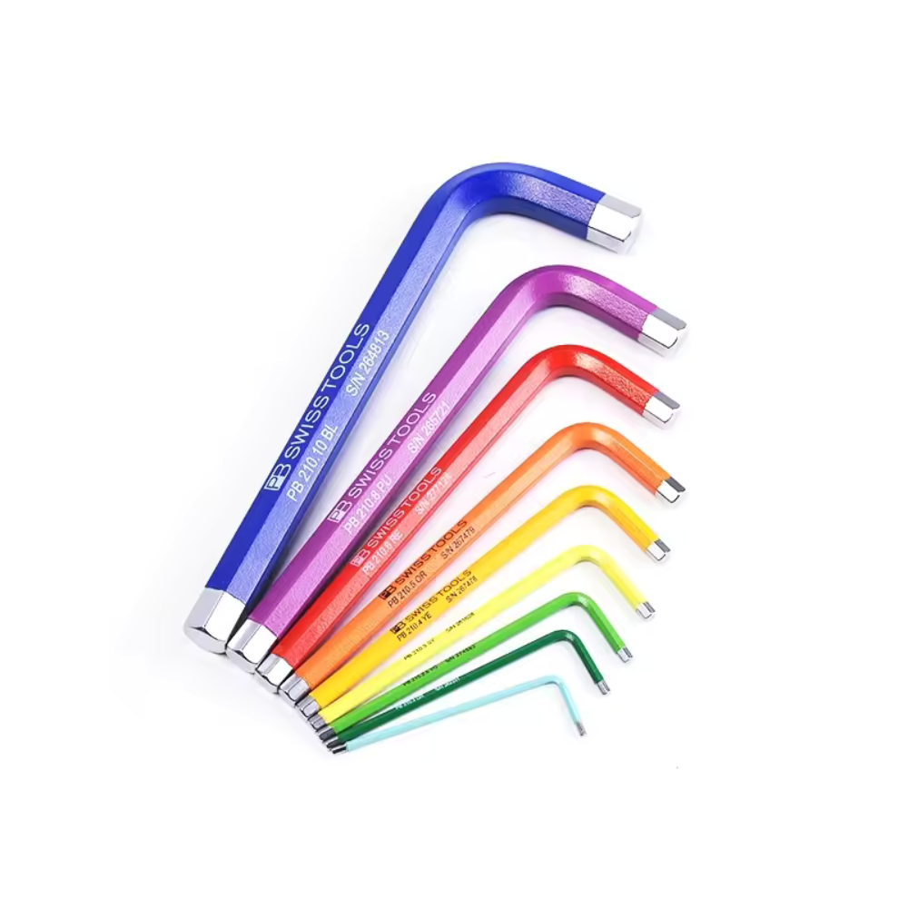 PB SWISS Werkzeug-Inbusschlüssel™ | Regenbogen-Inbusschlüssel für Profis