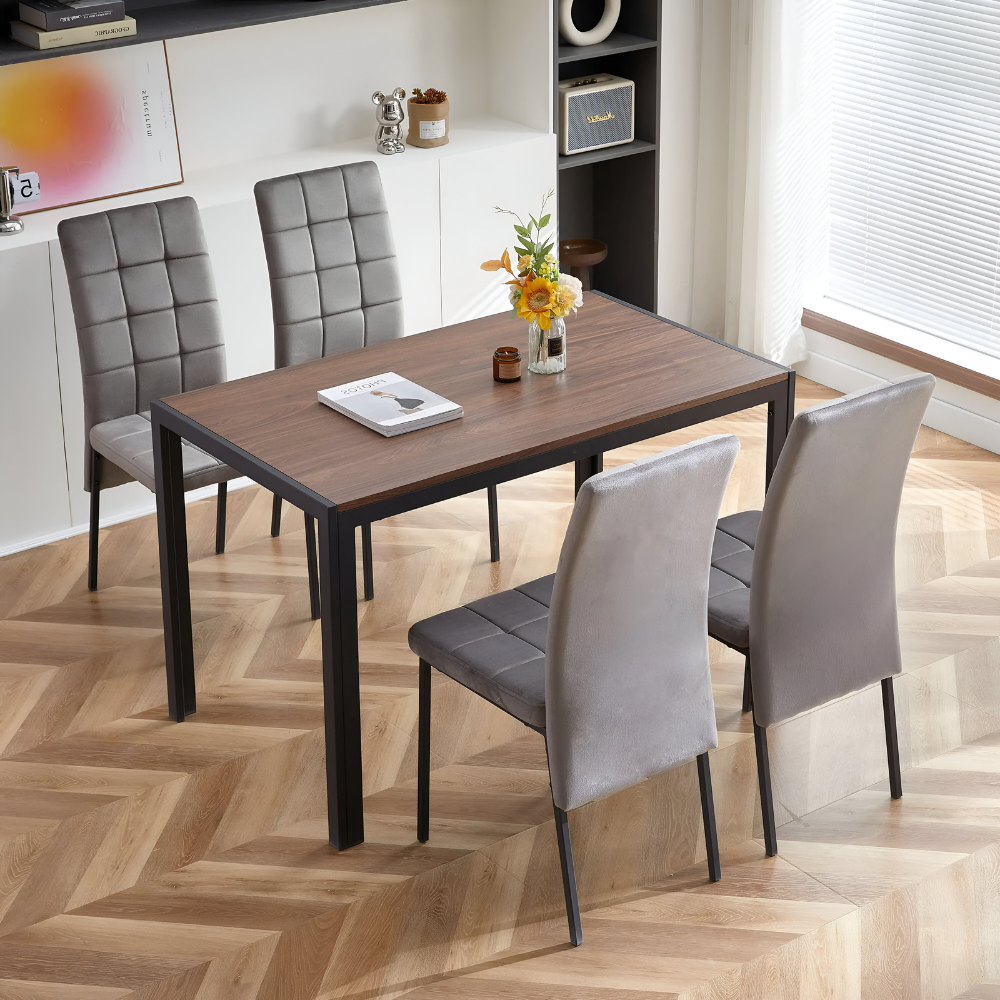 Esstisch aus Walnussholz™ | Eleganter Treffpunkt voller Wärme