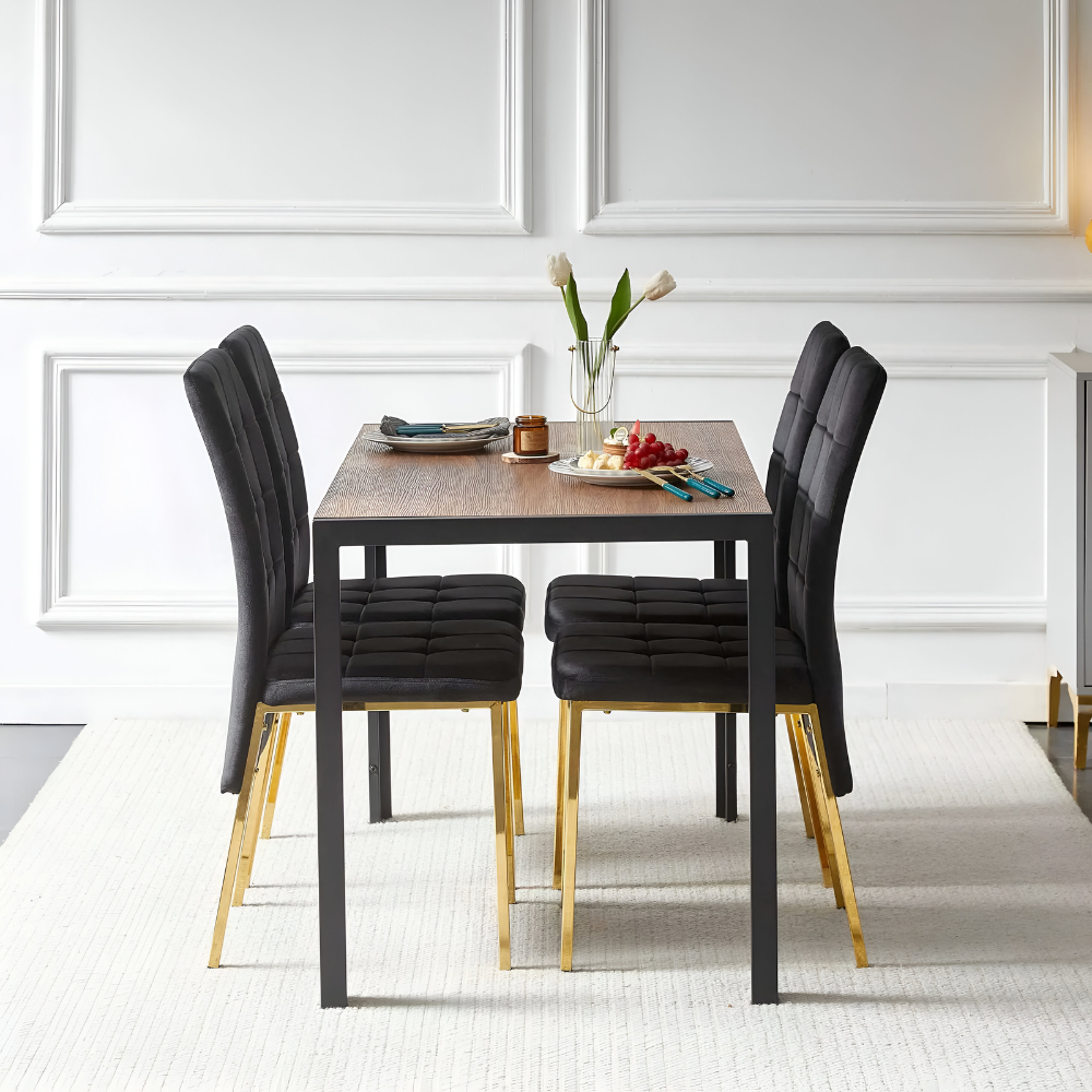 Esstisch aus Walnussholz™ | Eleganter Treffpunkt voller Wärme