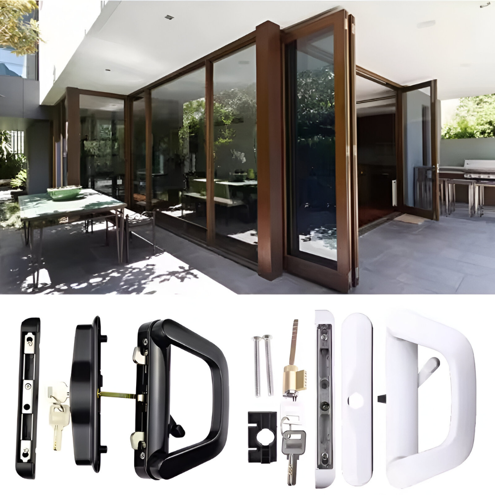 Balkontürgriff aus Glas™ | Sicherer, eleganter Türgriff-Schutz